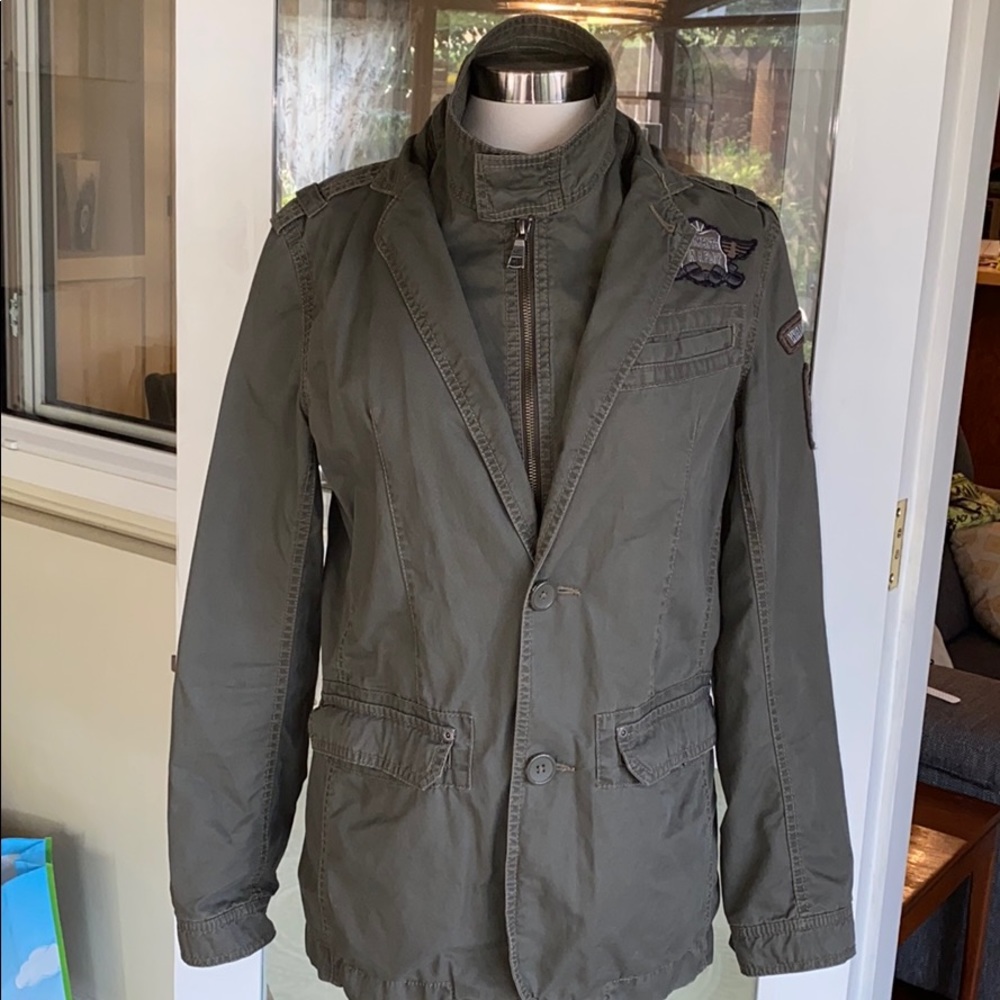 QS by S.Oliver Utility Jacket Dual Layer